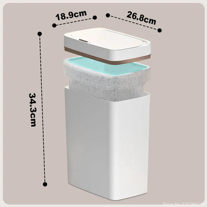 15/18L Smart Sensor Trash Can Garbage Bucket Waterproof