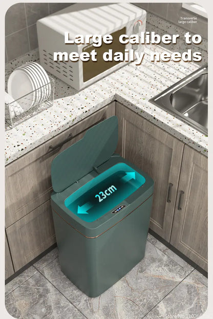 15/18L Smart Sensor Trash Can Garbage Bucket Waterproof