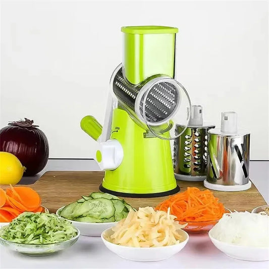 Multifunctional Roller Vegetable Cutter Hand Crank Home