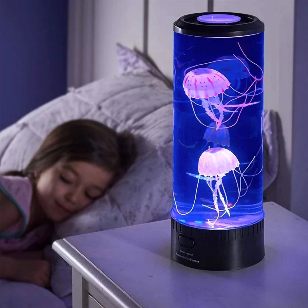 Color Changing Jellyfish Lamp Usb/Battery Powered