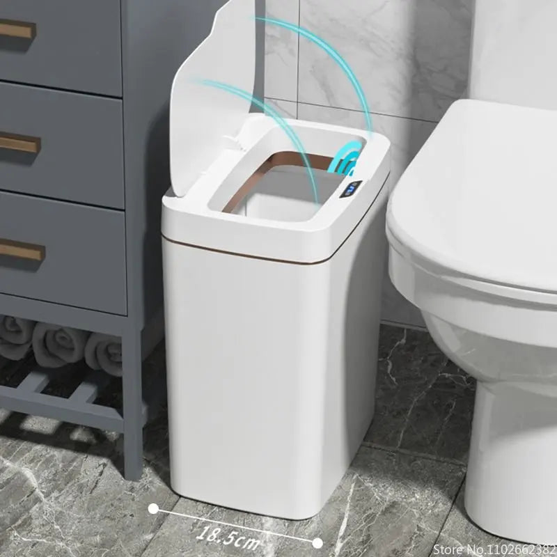 15/18L Smart Sensor Trash Can Garbage Bucket Waterproof