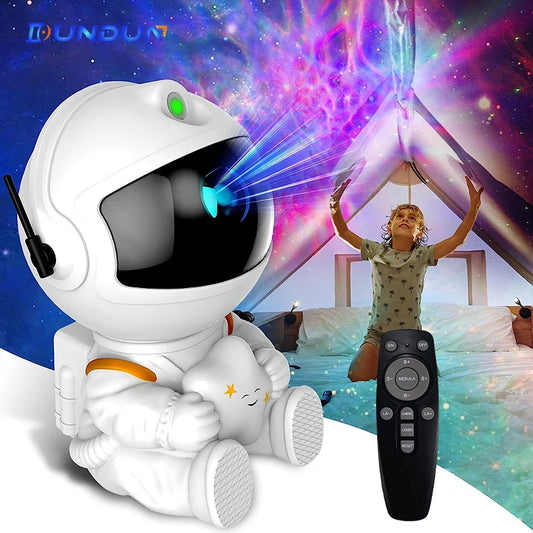 Galaxy Star Projector LED Night Light Starry Sky Astronaut