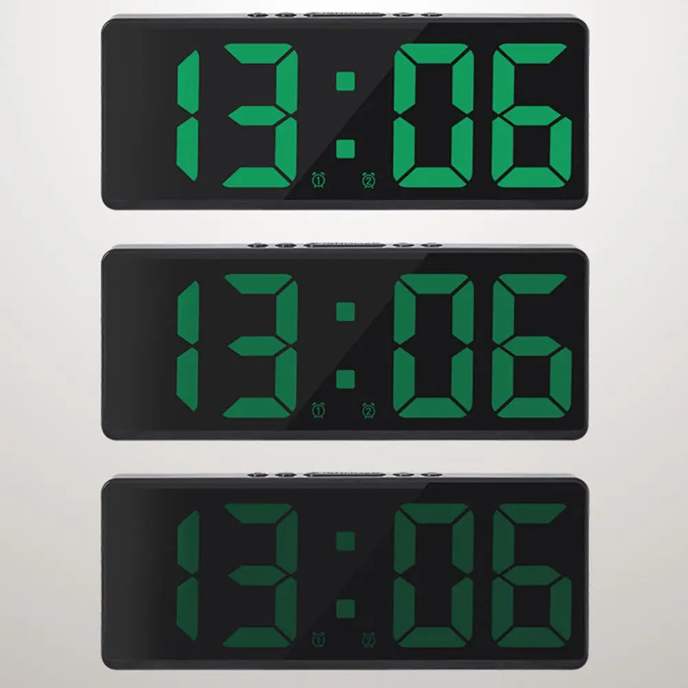 LED Digital Electronic Clock Backlight Large Number